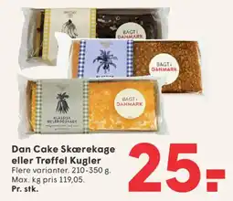 SPAR Dan Cake Skærekage eller Trøffel Kugler tilbud