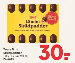 SPAR Toms Mini Skildpadder tilbud