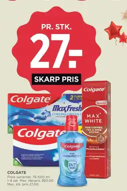 MENY Colgate tilbud
