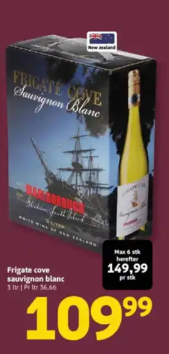 Løvbjerg Frigate cove sauvignon blanc tilbud