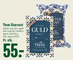 Min Købmand Them Skæreost tilbud
