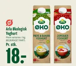 Min Købmand Arla Økologisk Yoghurt tilbud