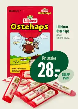 Min Købmand Lillebror Ostehaps tilbud
