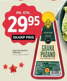 MENY Gestus Grana Padano tilbud