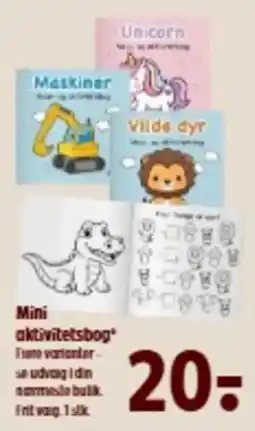 Coop 365 Mini aktivitetsbog tilbud
