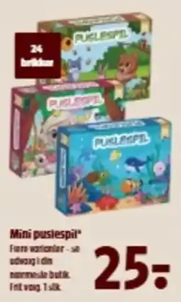Coop 365 Mini puslespil tilbud