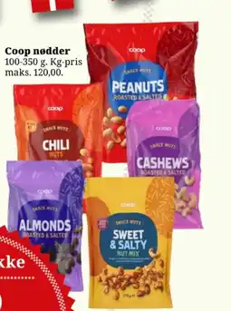 Dagli'Brugsen Coop nødder tilbud