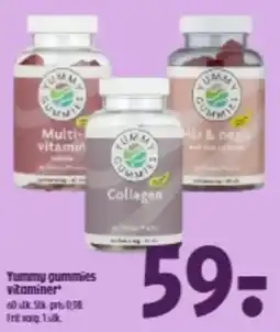 Coop 365 Yummy gummies vitaminer tilbud