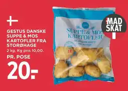 MENY Gestus Suppe & Mos Kartofler Fra Storøhage tilbud