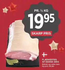 MENY Flæskesteg tilbud