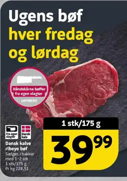 Løvbjerg Løvbjerg ribeye bøf tilbud