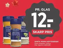 MENY Santa Maria krydderier tilbud