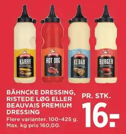 MENY Bähncke dressing tilbud