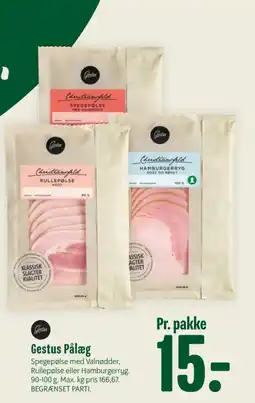 Min Købmand Gestus Pålæg tilbud
