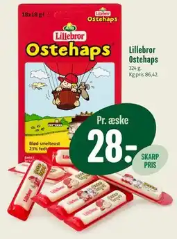 Min Købmand Lillebror Ostehaps tilbud