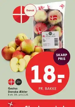 SPAR Gestus Danske Æbler tilbud