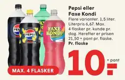 SPAR Pepsi eller Faxe Kondi tilbud