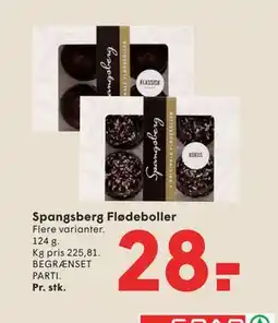 SPAR Spangsberg Flødeboller tilbud