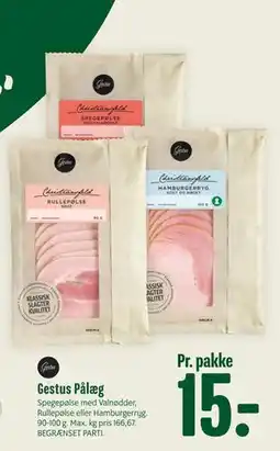 Min Købmand Gestus Pålæg tilbud