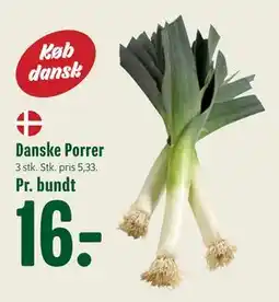 Min Købmand Danske Porrer tilbud