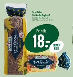 Min Købmand Schulstad Det Gode Rugbrød tilbud