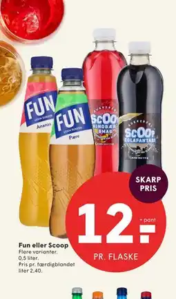SPAR Fun eller Scoop tilbud