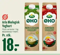 Min Købmand Arla Økologisk Yoghurt tilbud