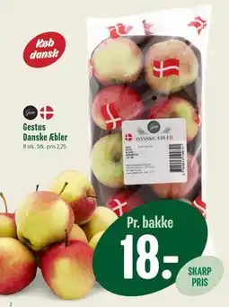 Min Købmand Gestus Danske Æbler tilbud
