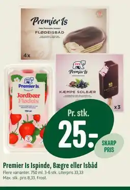 Min Købmand Premier Is Ispinde, Bægre eller Isbåd tilbud
