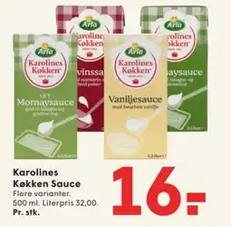 SPAR Karolines Køkken Sauce tilbud