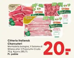 SPAR Citterio Italiensk Charcuteri tilbud