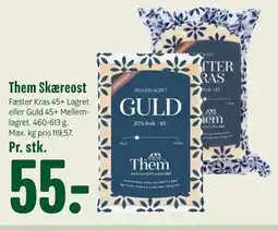 Min Købmand Them Skæreost tilbud