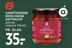 MENY AARSTIDERNE ØKOLOGISK HOTSAUCE tilbud