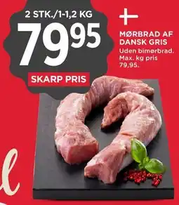 MENY MØRBRAD AF DANSK GRIS tilbud
