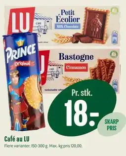 Min Købmand Café au LU tilbud