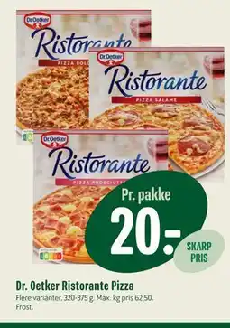 Min Købmand Dr. Oetker Ristorante Pizza tilbud