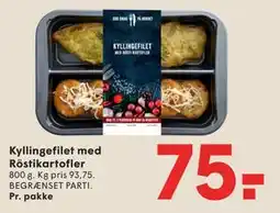 SPAR Kyllingefilet med Röstikartofler tilbud