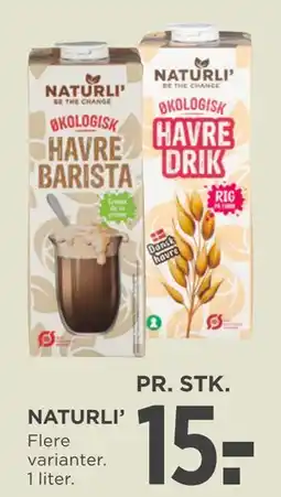 MENY NATURLI’ tilbud