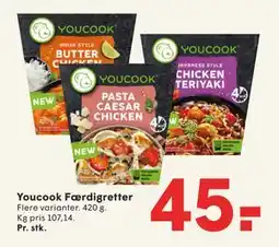 SPAR Youcook Færdigretter tilbud
