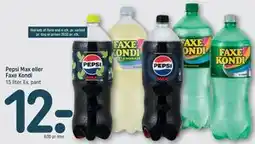 REMA 1000 Pepsi Max eller Faxe Kondi tilbud