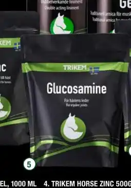 Land & Fritid TRIKEM HORSE GLUCOSAMINE, 1000 GR tilbud