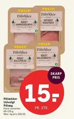 SPAR Pålækker Udvalgt Pålæg tilbud