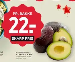 MENY GESTUS SPISEKLARE AVOCADO tilbud