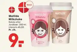 SPAR Matilde Milkshake tilbud