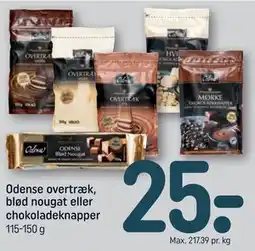 REMA 1000 Odense overtræk, blød nougat eller chokoladeknapper tilbud