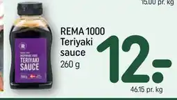 REMA 1000 REMA 1000 Teriyaki sauce tilbud