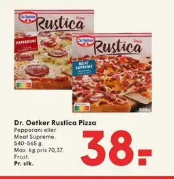 SPAR Dr. Oetker Rustica Pizza tilbud