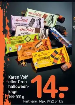 REMA 1000 Karen Volf eller Oreo halloweenkage tilbud