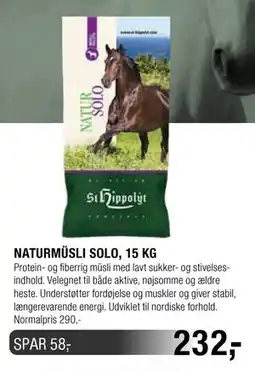 Land & Fritid NATURMÜSLI SOLO, 15 KG tilbud