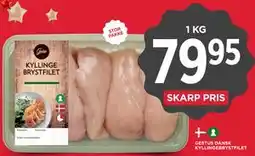 MENY GESTUS DANSK KYLLINGEBRYSTFILET tilbud